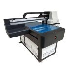 paling apik 3d A3 digital textile vinyl ceramic ubin UV dipimpin flatbed Printer karo 8 warna WER-ED6090UV