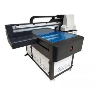 vernish WER-ED6090 UV flatbed printer kanggo keramik kothak / telpon 6 werna